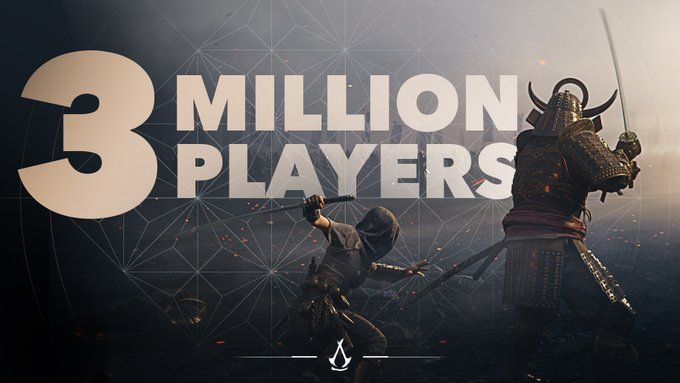 Sucesso absoluto! Assassin’s Creed Shadows ultrapassa 3 milhões de jogadores