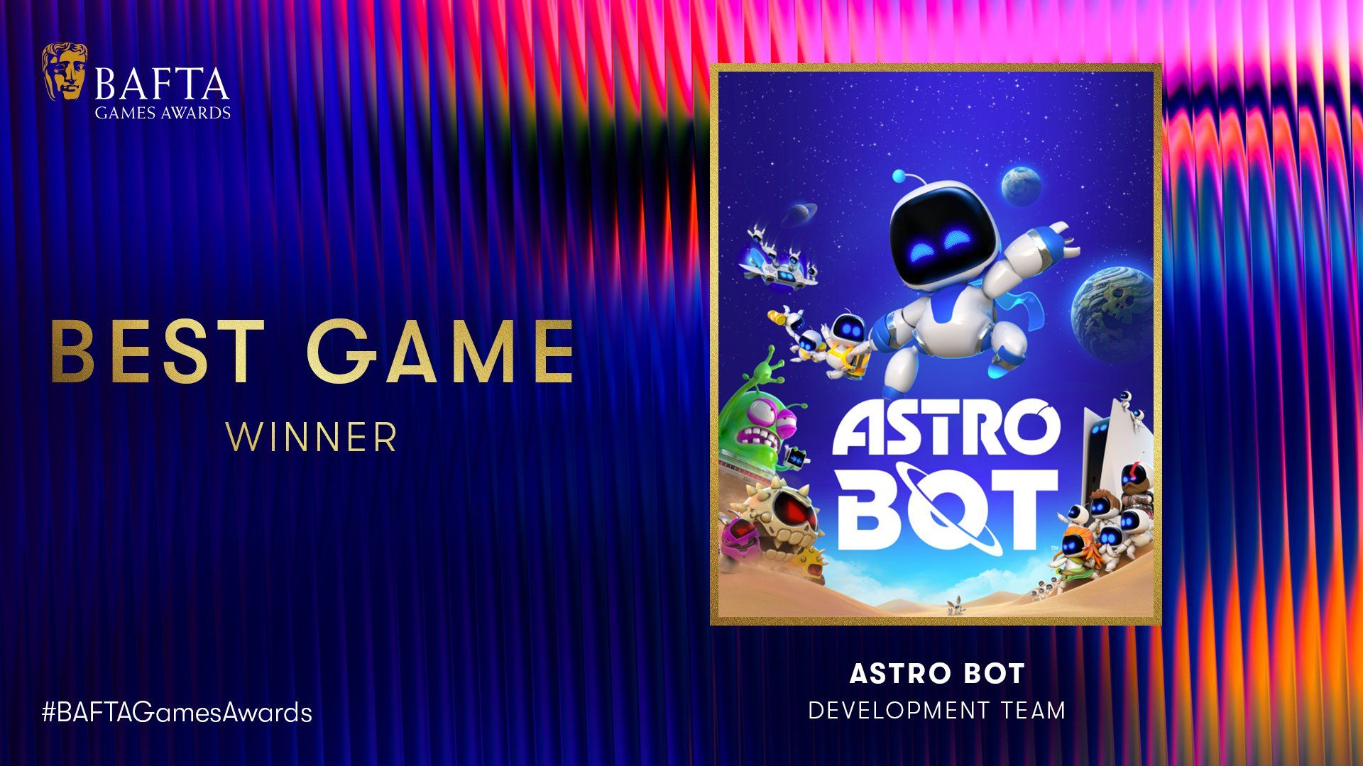 Astro Bot domina o BAFTA Games Awards 2025