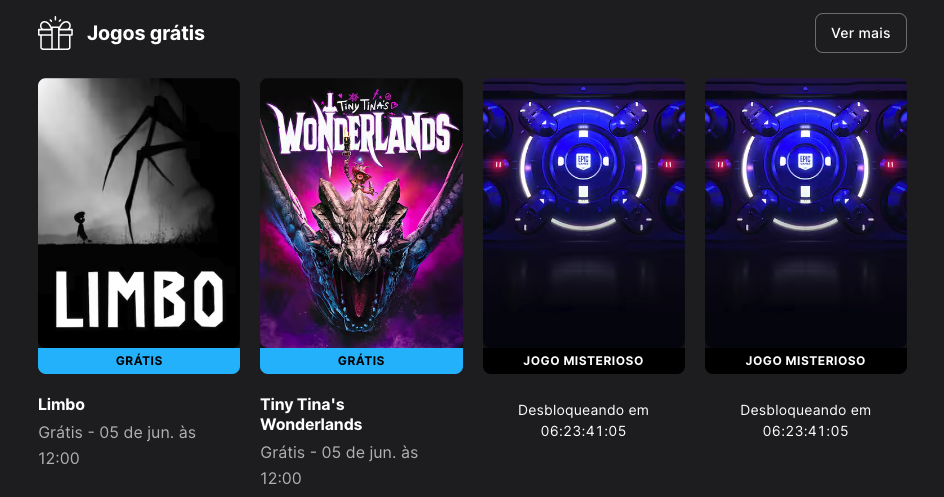 Epic Games surpreende novamente com os dois jogos grátis da semana