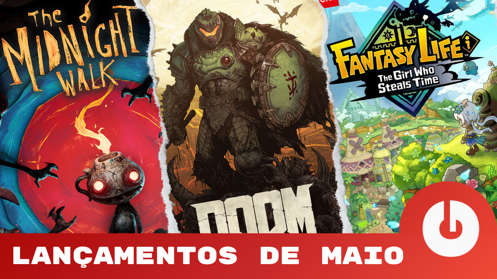 Lançamentos imperdíveis de games para maio