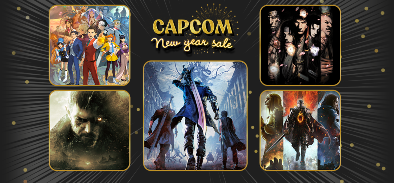 Capcom começa 2026 passando o rodo no Steam com descontos de até 75%