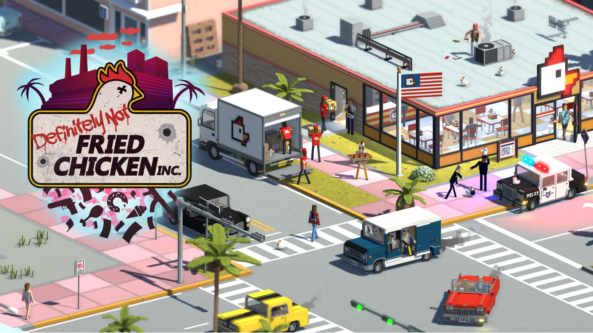 Epic Games libera Definitely Not Fried Chicken de graça nesta quinta (29)!