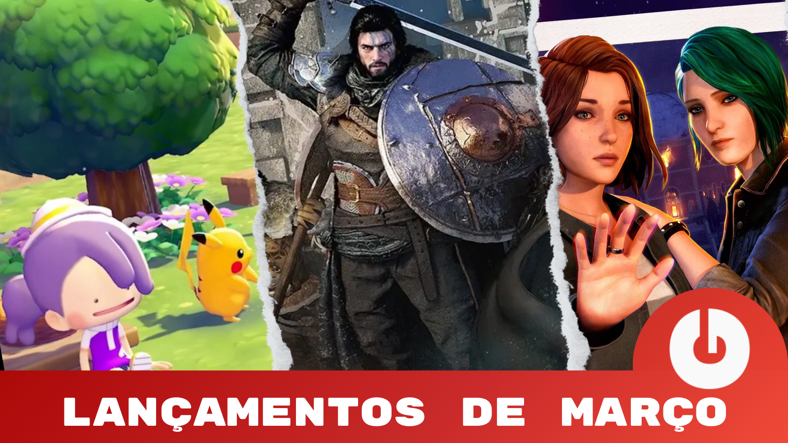 Março explode no calendário gamer | Confira os lançamentos do mês