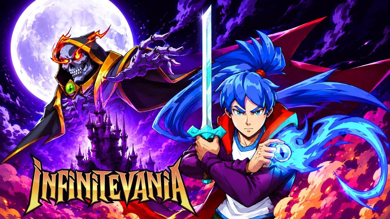 Infinitevania, novo metroidvania BR, chega dia 24/07 com dublagem de peso