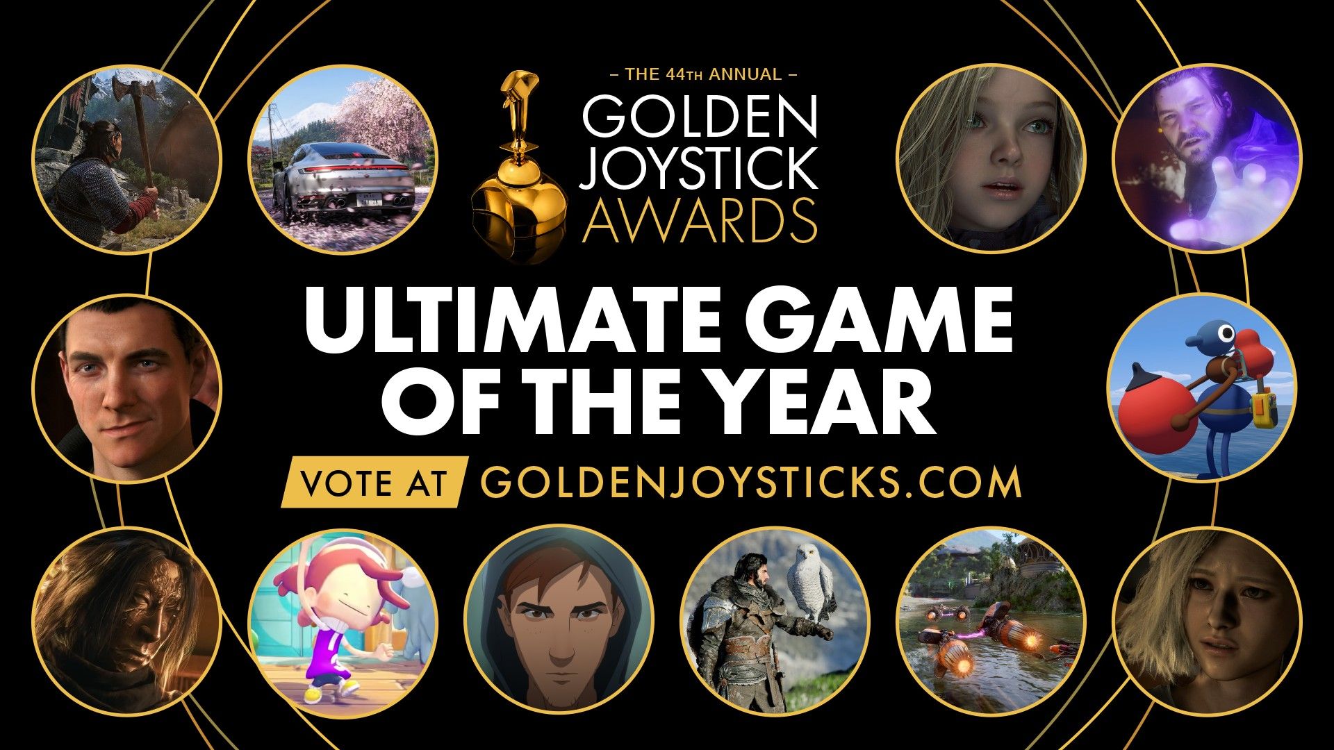 GOTY | Golden Joystick Awards revela os indicados a Jogo do Ano