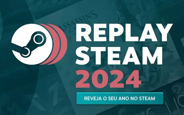 Retrospectiva Steam 2024 - Qual foi seu game mais jogado?