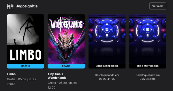 Epic Games surpreende novamente com os dois jogos grátis da semana