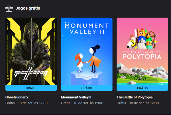Corre que é hoje! Ghostrunner 2 e mais dois jogos grátis liberados pela Epic Games Store