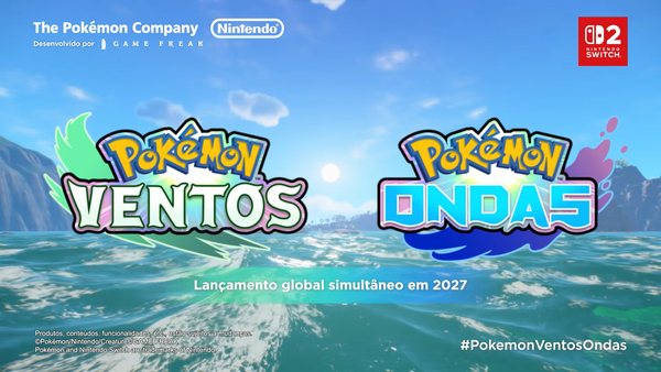 Pokémon Ventos e Ondas: A nova geração chega com tudo no Switch 2 e em português!