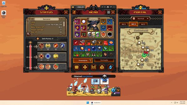 Taskbar Hero | O jogo viral alcança o 2º lugar em jogadores simultâneos no Steam